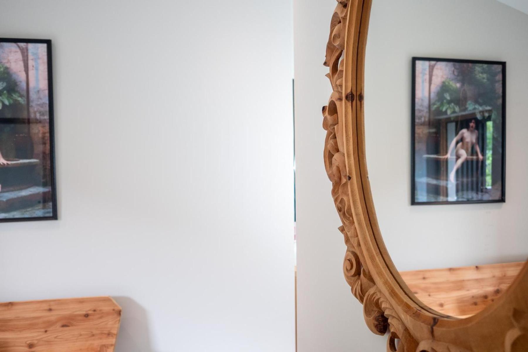 Alte Bildhauerei Appartement Aurach bei Kitzbuehel Buitenkant foto
